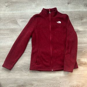 North face zip up fleece